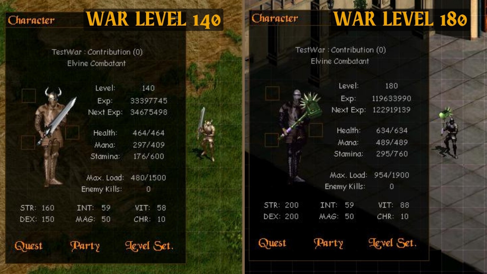 Warrior Example Buid